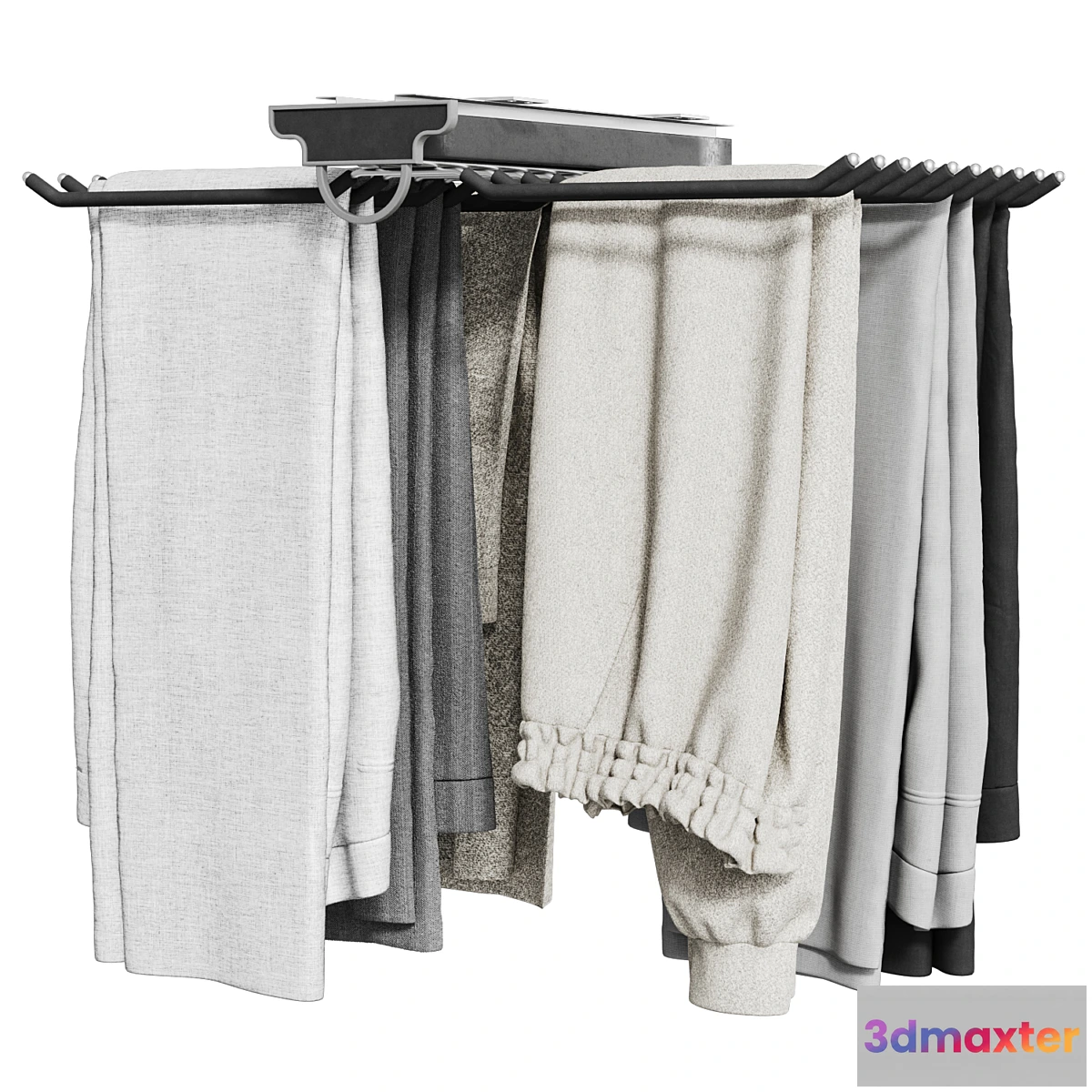 1435798 - Clothes for the dressing room  Trouser 003 3D Max