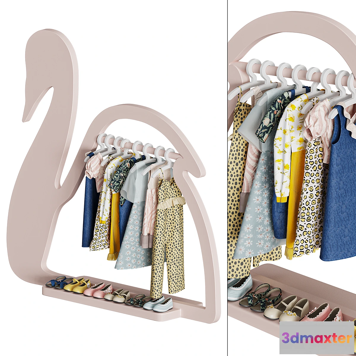 1439050 - Kids Clothes Set -2 3D Max