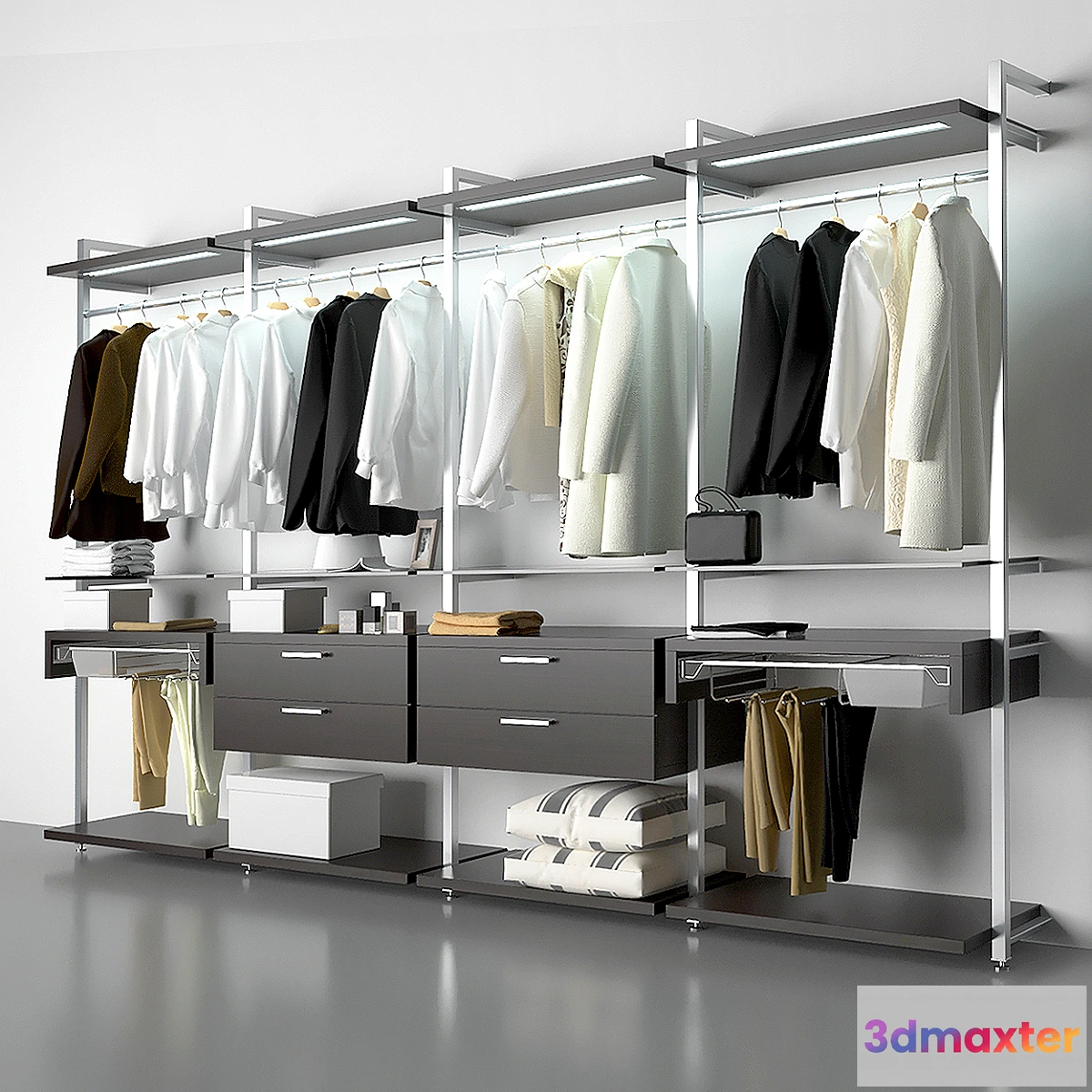 1440104 - Wardrobe Md House Collection Kabine 3D Max