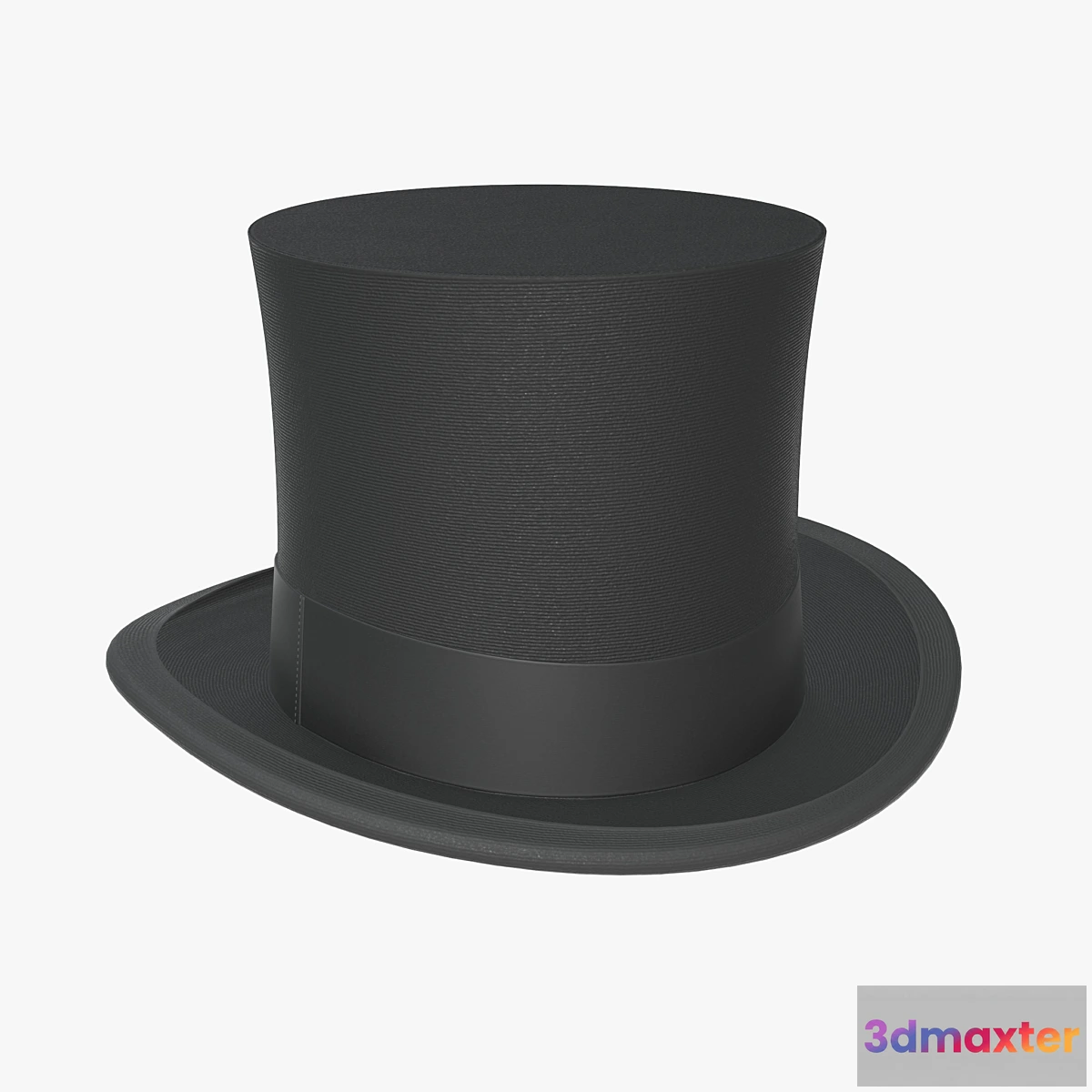 1472028 - Black top hat 3D Max
