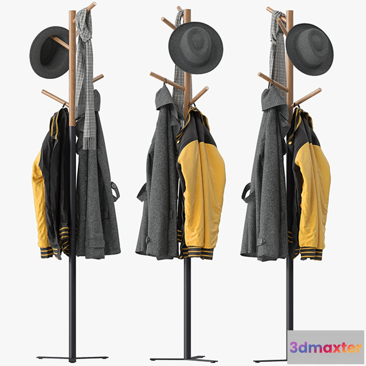 1476692 - Steltz Hall Tree 3D Max