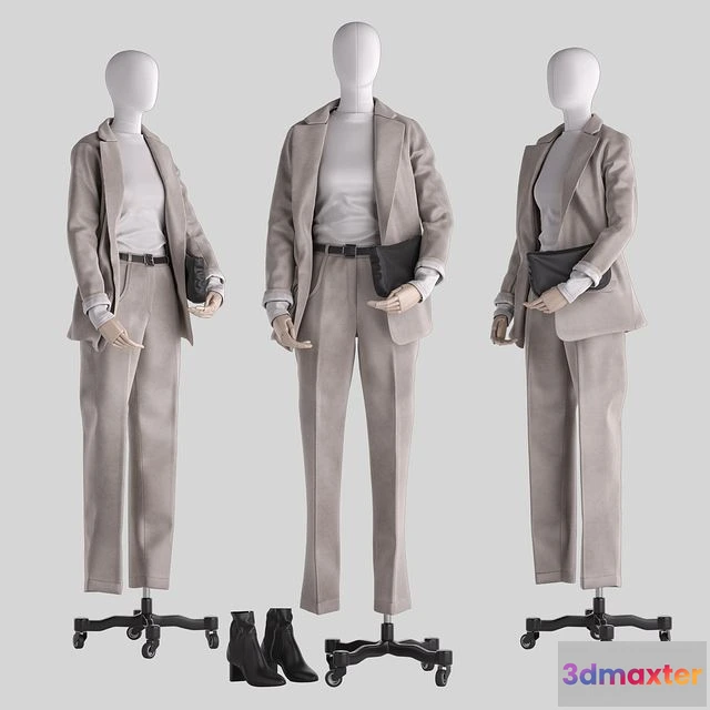 1537948 - Mannequin 001 3D Max