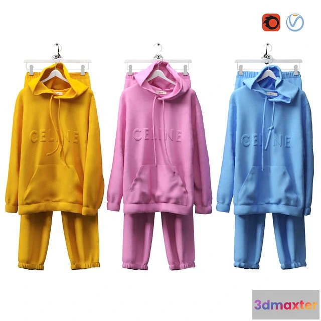 1546239 - Tracksuits Set 3D Max