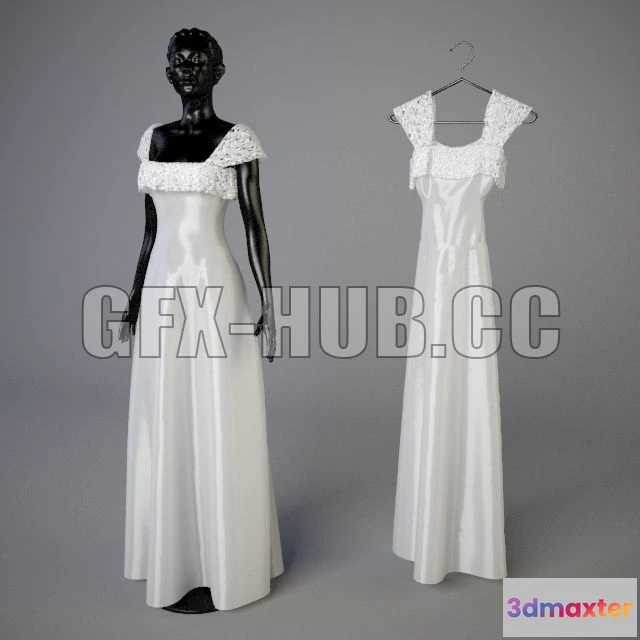1564484 - Wedding Dresses 3D Max