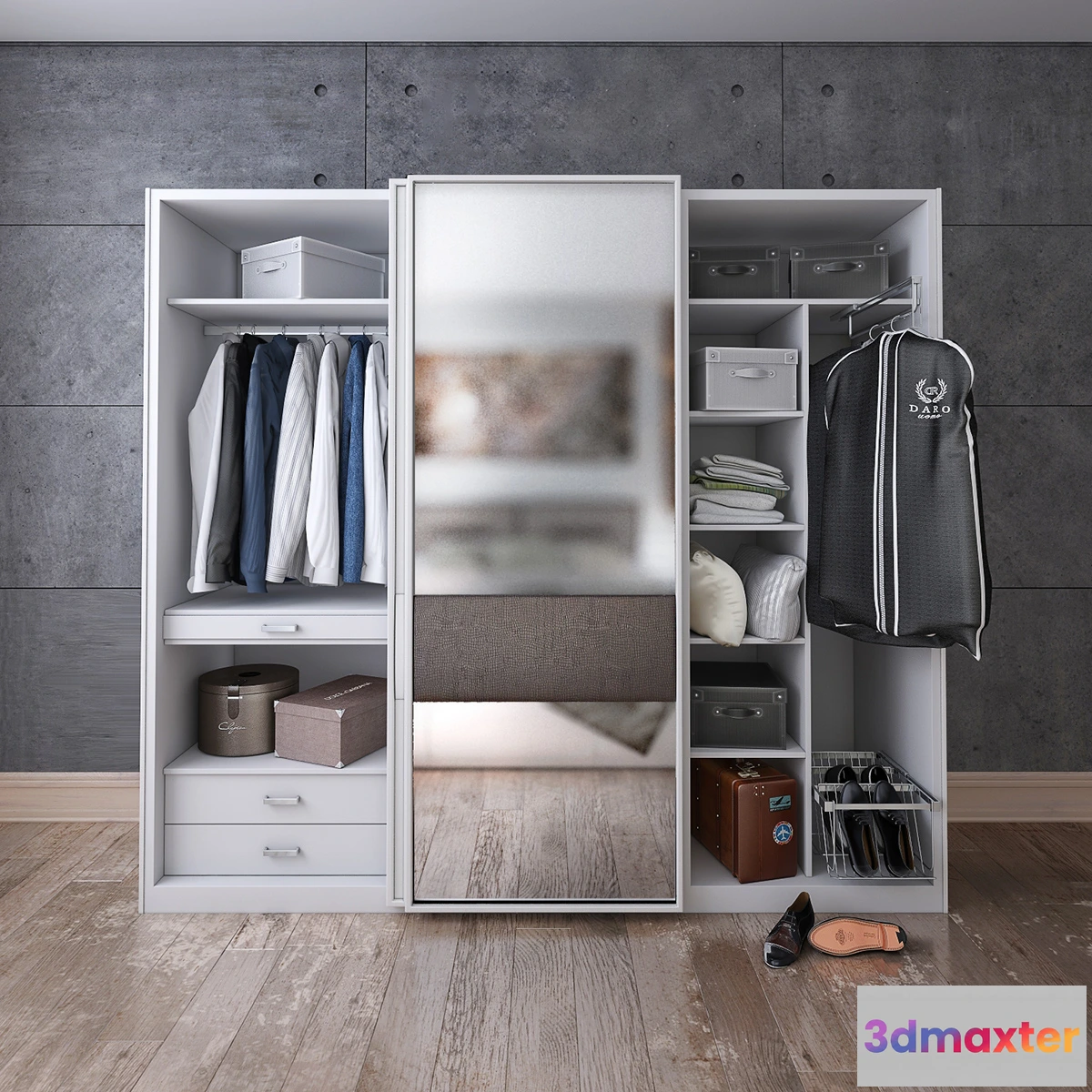 1594676 - decoration - Wardrobe 13 3D Max