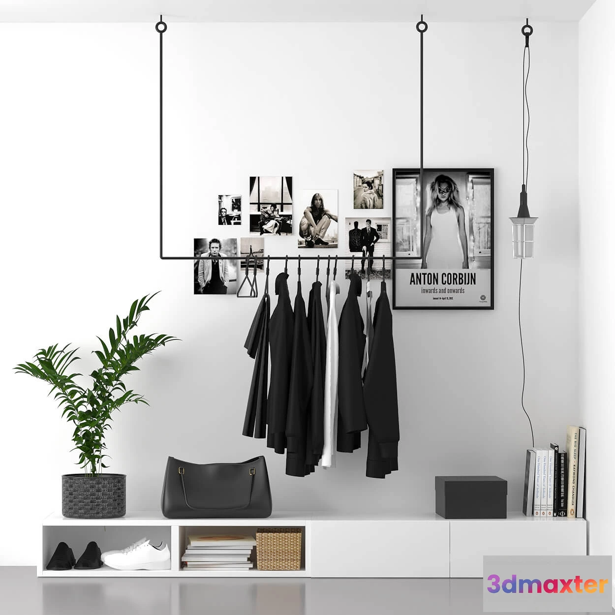 1594800 - decoration - Wardrobe hallway 1987 3D Max