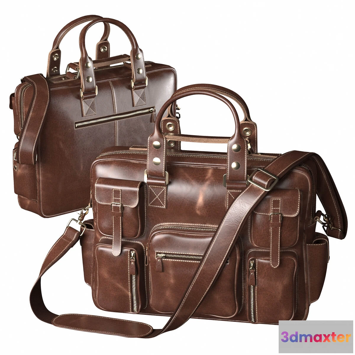 1594838 - decoration - Men’s Leather Bag Silo 3D Max