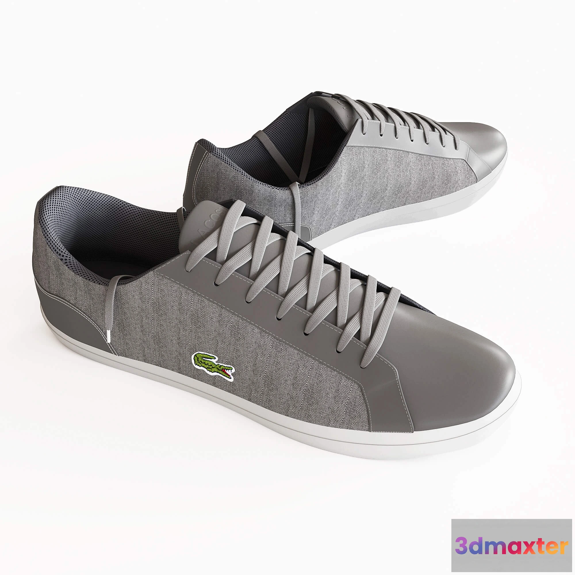 1594854 - decoration - Lacoste shoes 3D Max