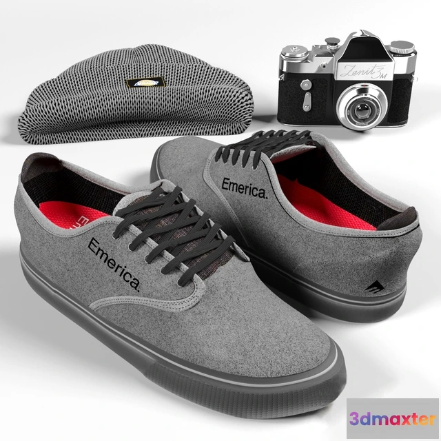 1594882 - decoration - Sneakers  for man 3D Max