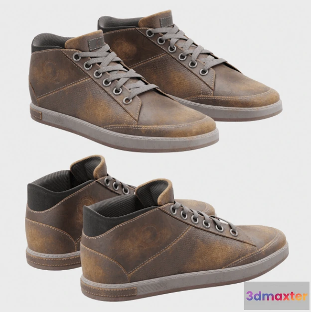 1594916 - decoration - Sneakers 01 3D Max