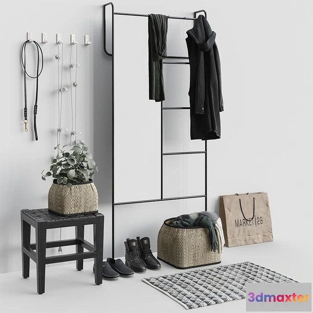 1594938 - decoration - Collection of clothes 3D Max
