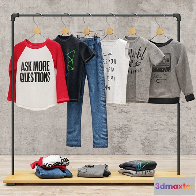 1594966 - decoration - boy`s_clothes 3D Max