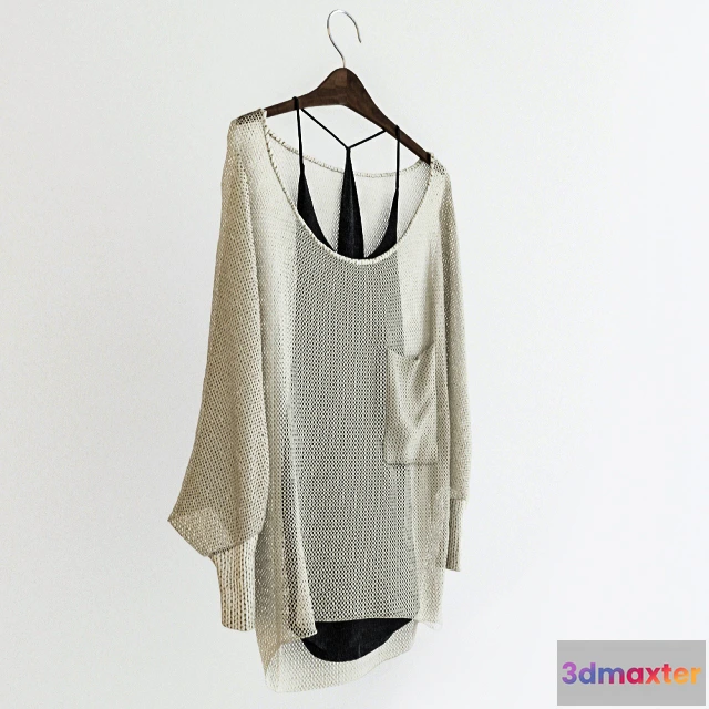 1595010 - decoration - Blouse 3D Max