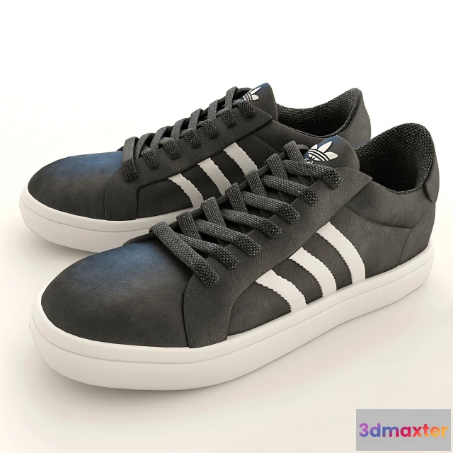 1595018 - decoration - Adidas sneakers 3D Max