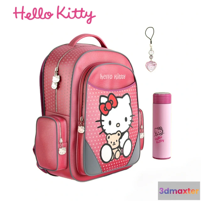 1595024 - decoration - Backpack Hello Kitty 3D Max