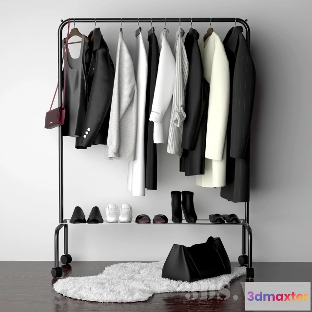 1595034 - decoration - Set of clothes 3D Max