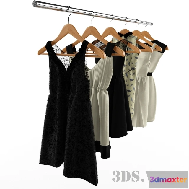 1595074 - decoration - Women’s Dresses Zara 3D Max