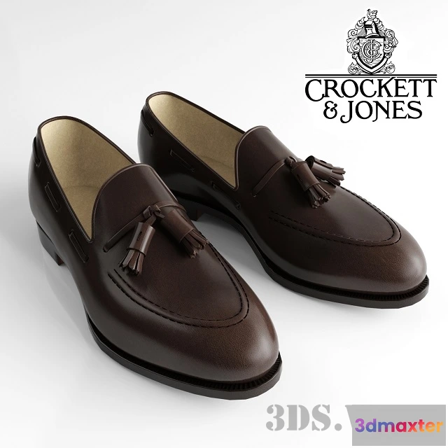 1595110 - decoration - Crockett & Jones Shoes 3D Max