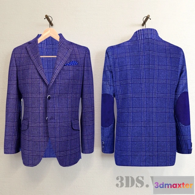 1595114 - decoration - Men’s blazer BLAZER JACKET 3D Max