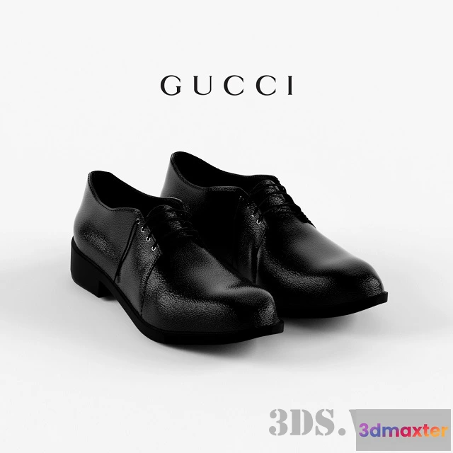 1595126 - decoration - Gucci men’s shoes 3D Max