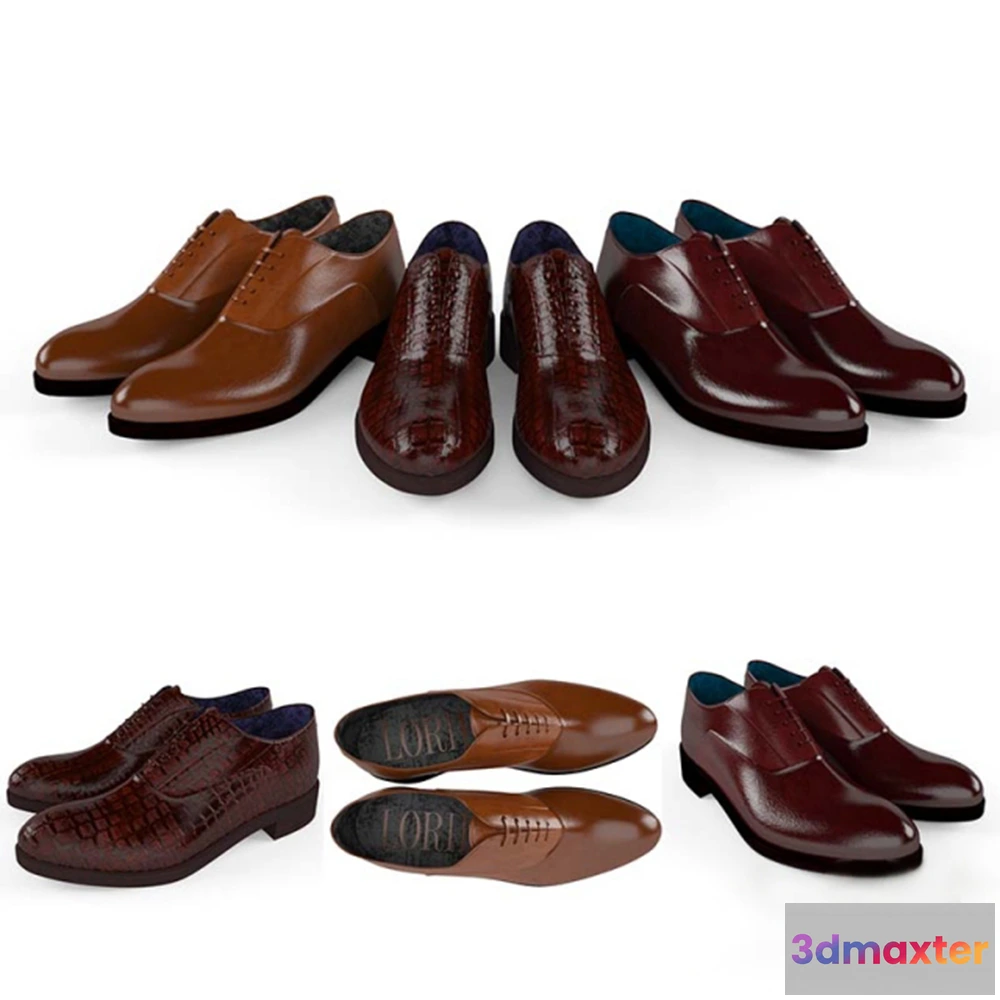 1595140 - decoration - Loriblu men’s shoes 3D Max