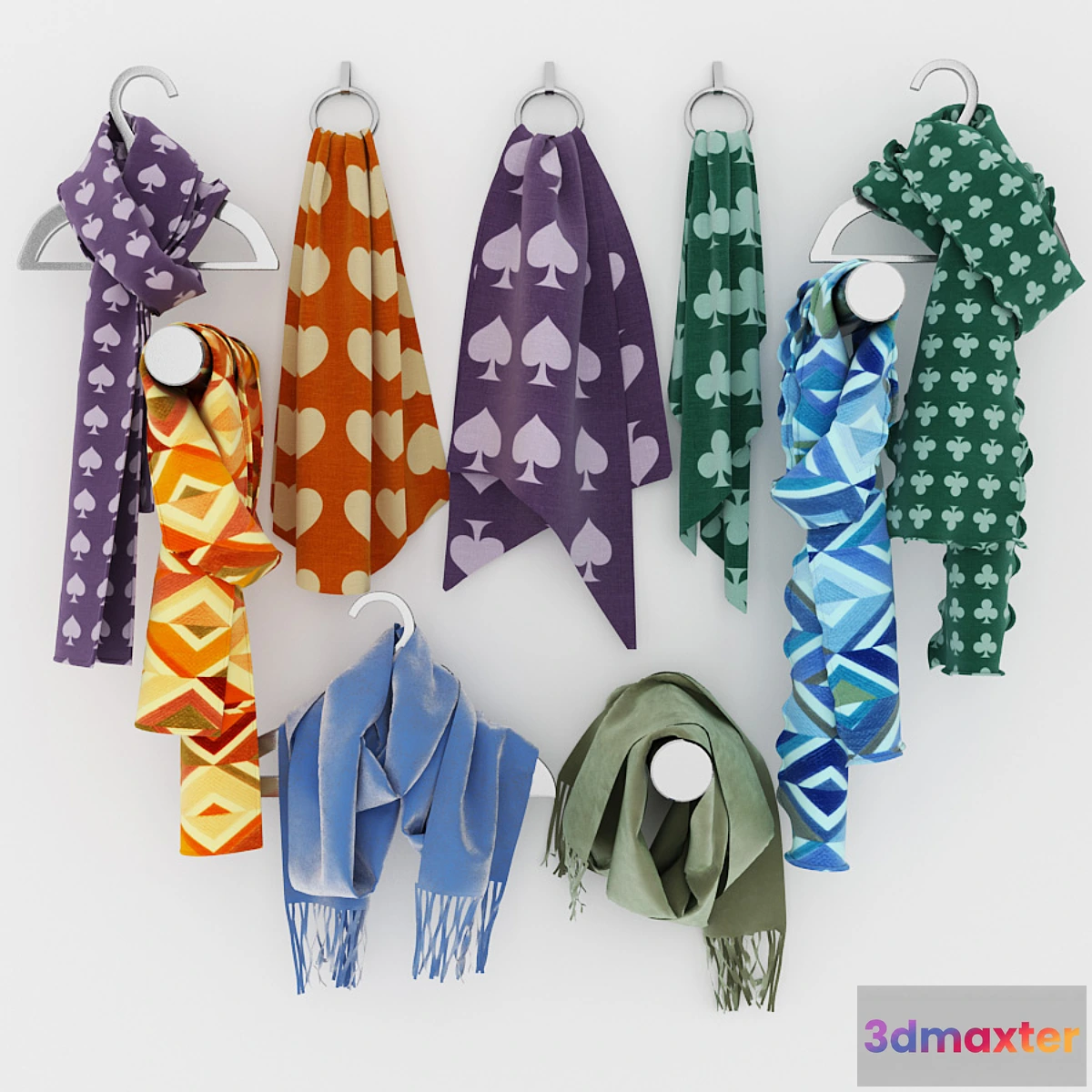 579088 - Set scarf hangers