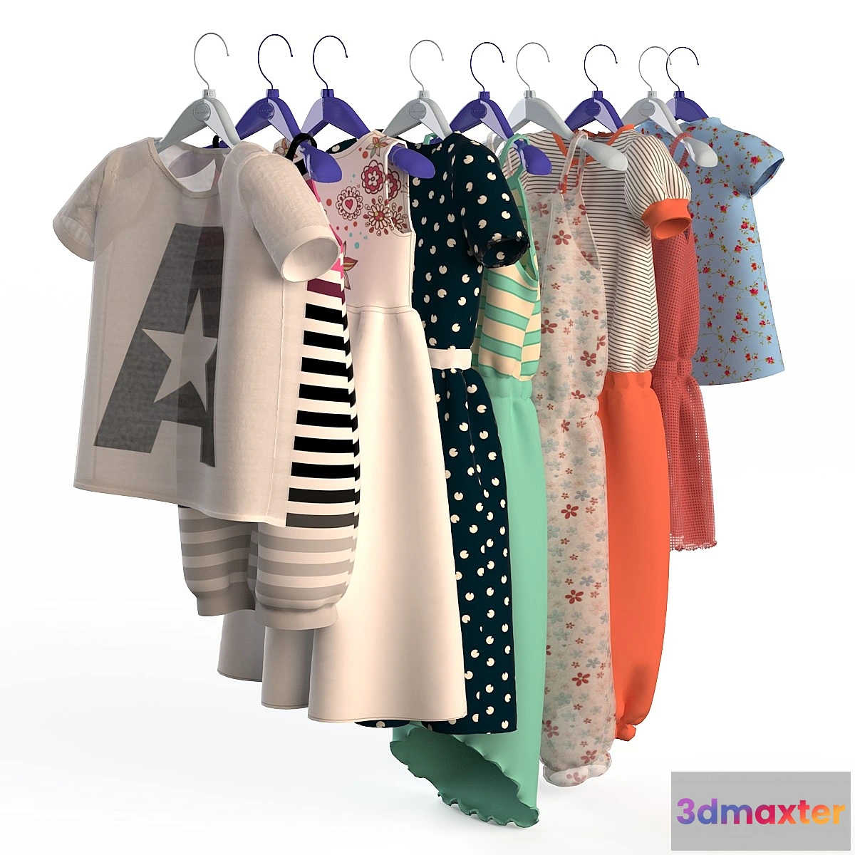 579116 - Children’s clothing on hangers