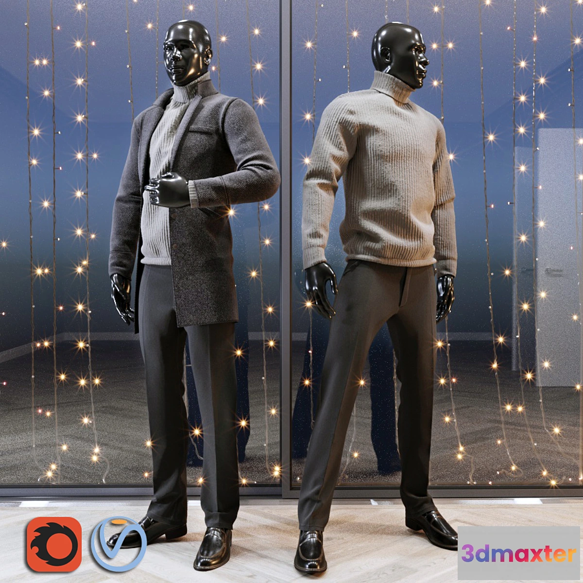 579174 - Male mannequin set 2