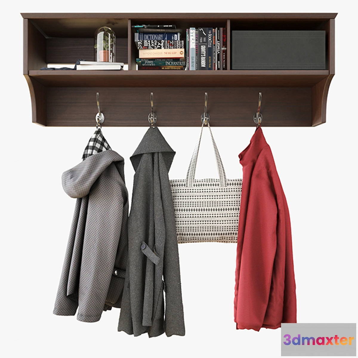 579230 - Wall Shelf With Clothes
