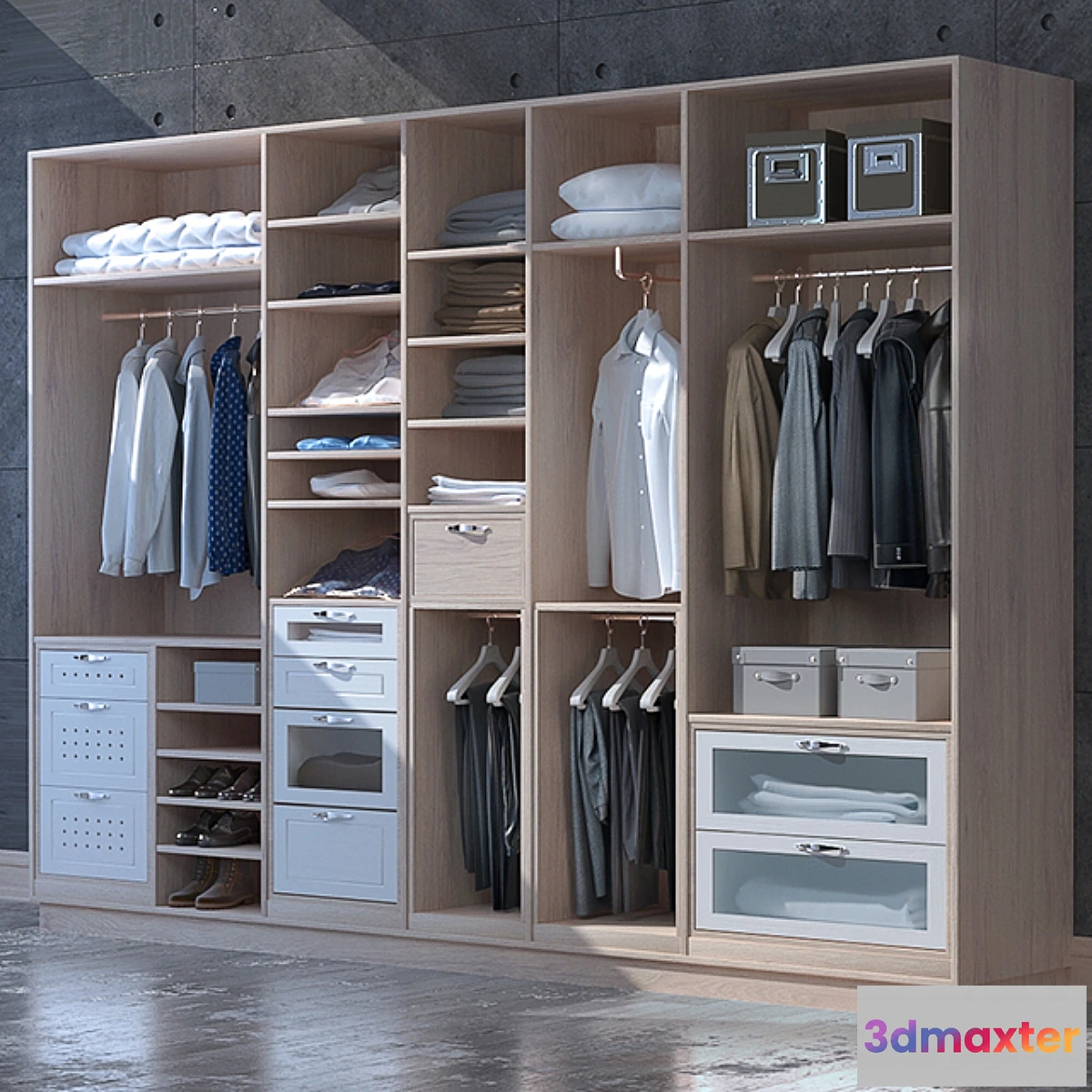 589708 - Set for clothes and shoes cabinet