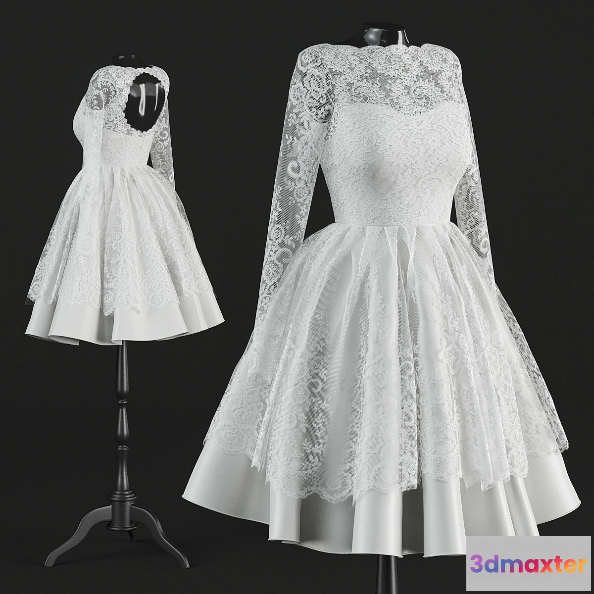 590860 - Short Wedding Dress