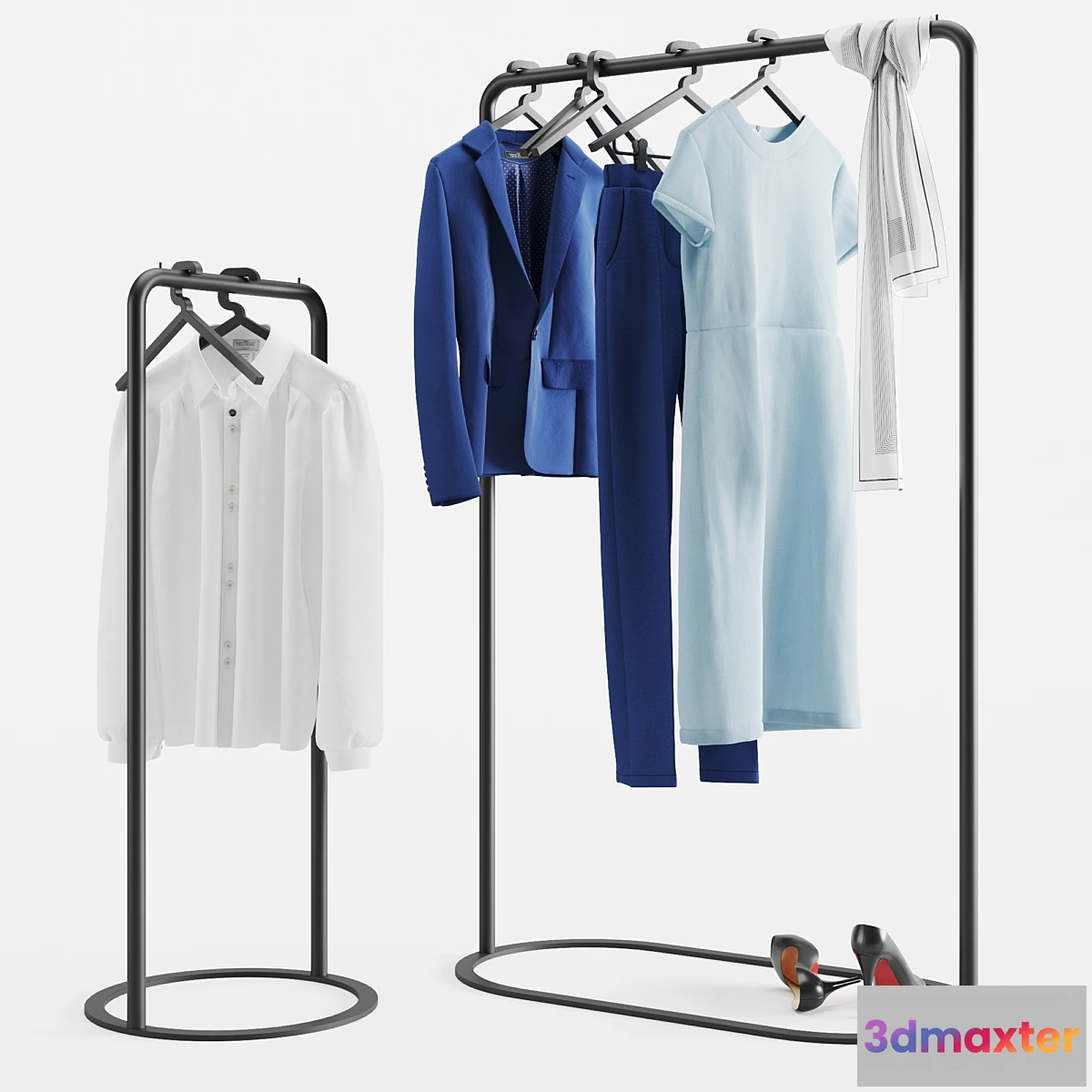 590908 - Women’s clothes on hangers