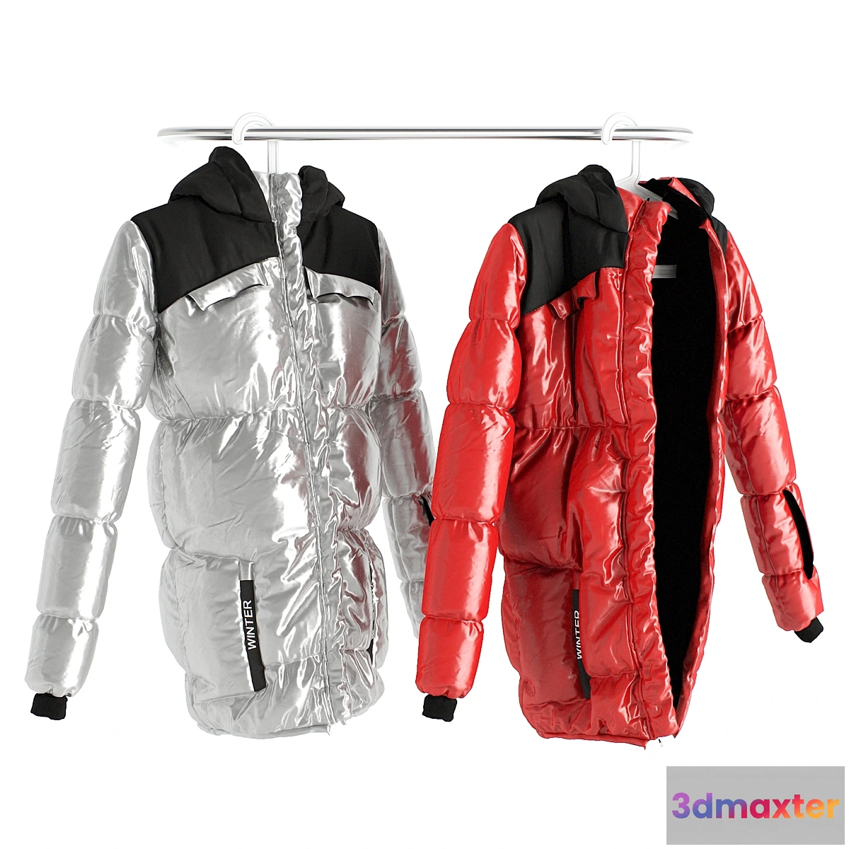 591024 - Down jacket on a hanger