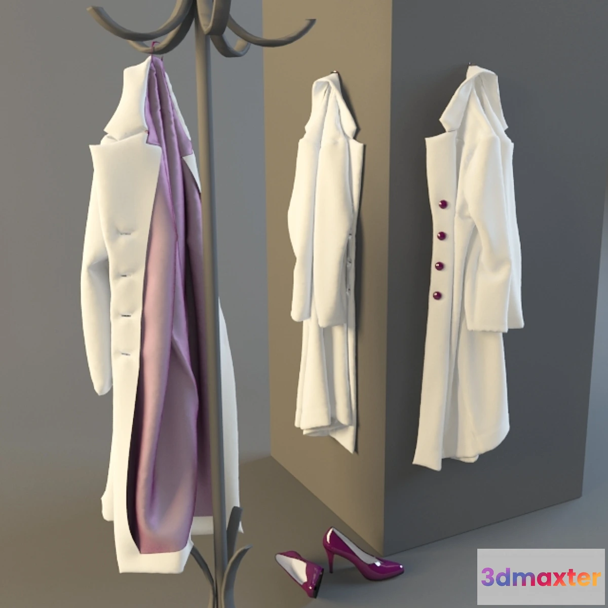 628815 - a coat on a hanger