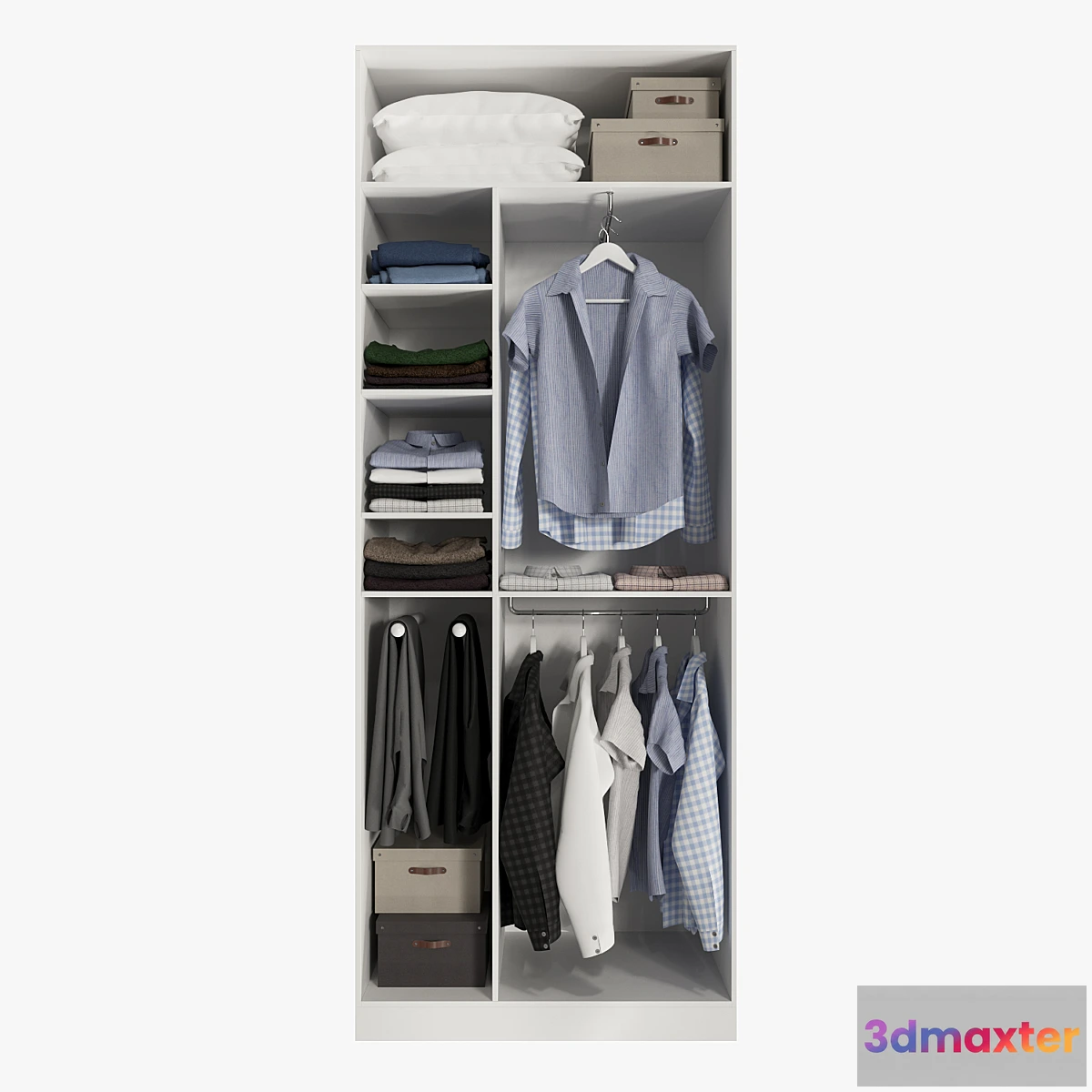 637933 - Wardrobe with clothes - No.2