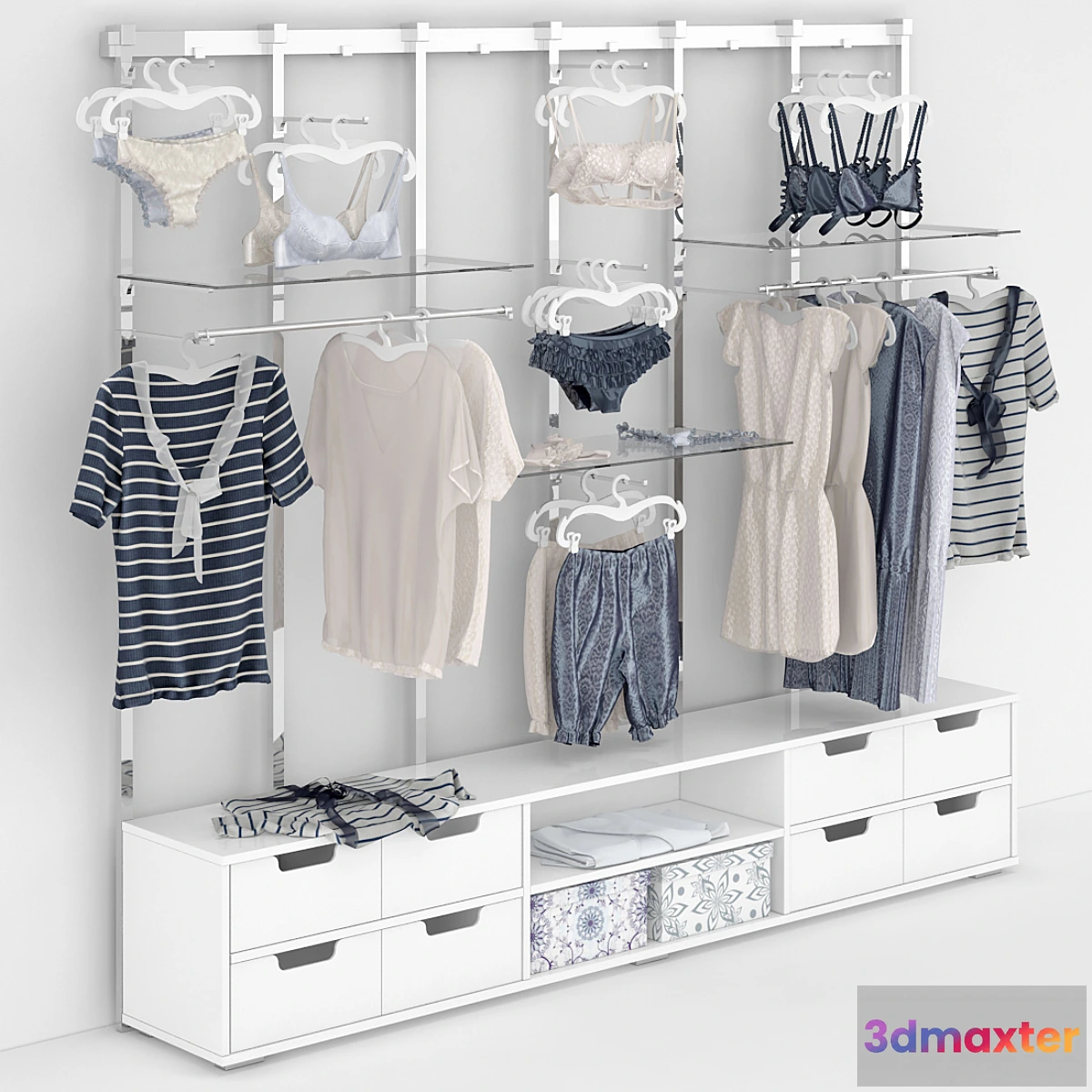 660953 - commercial equipment with clothes