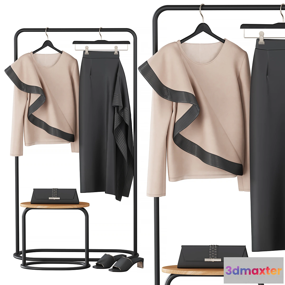 705210 - Givenchy Bluse and Skirt Set - No.2