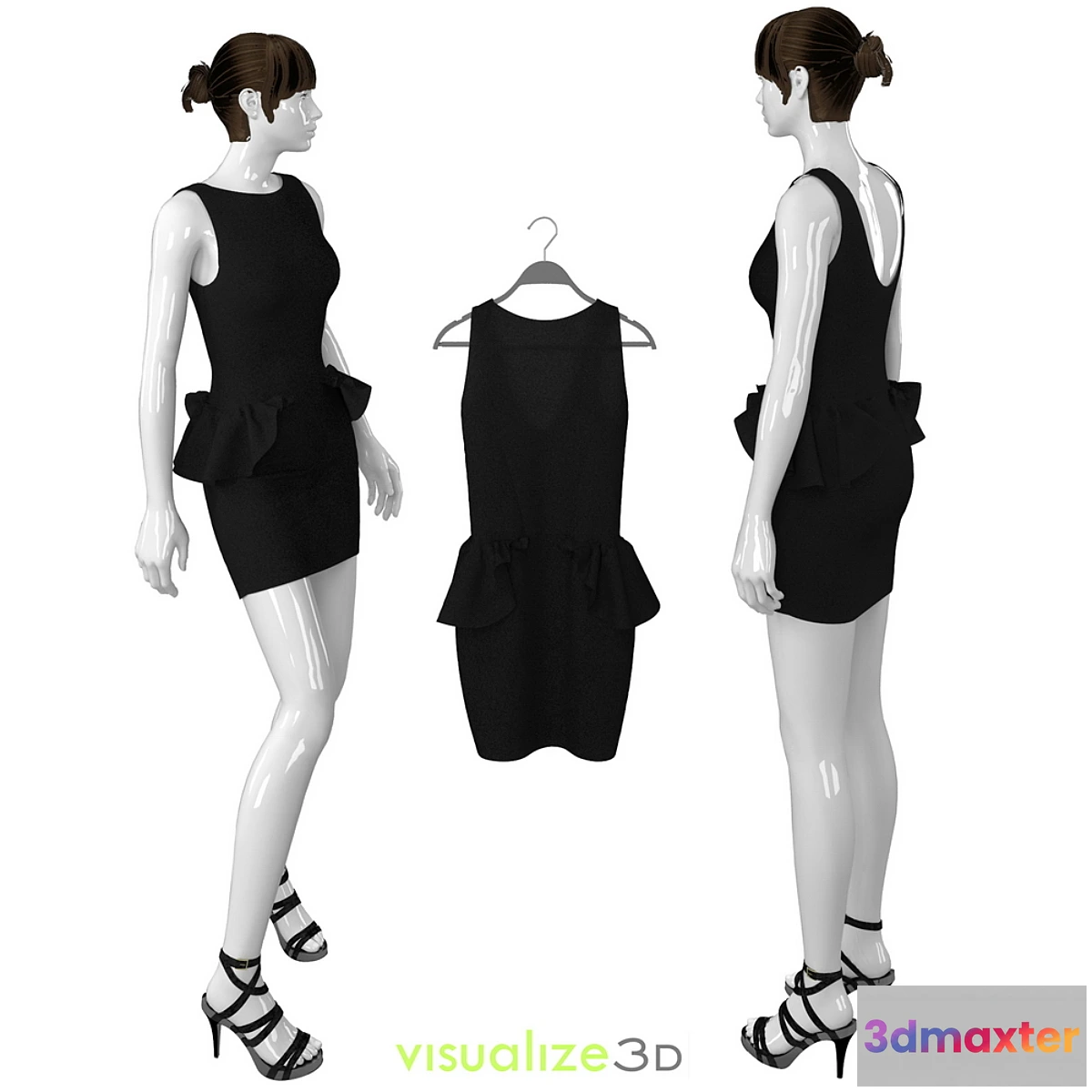 803838 - Mannequin with black dress