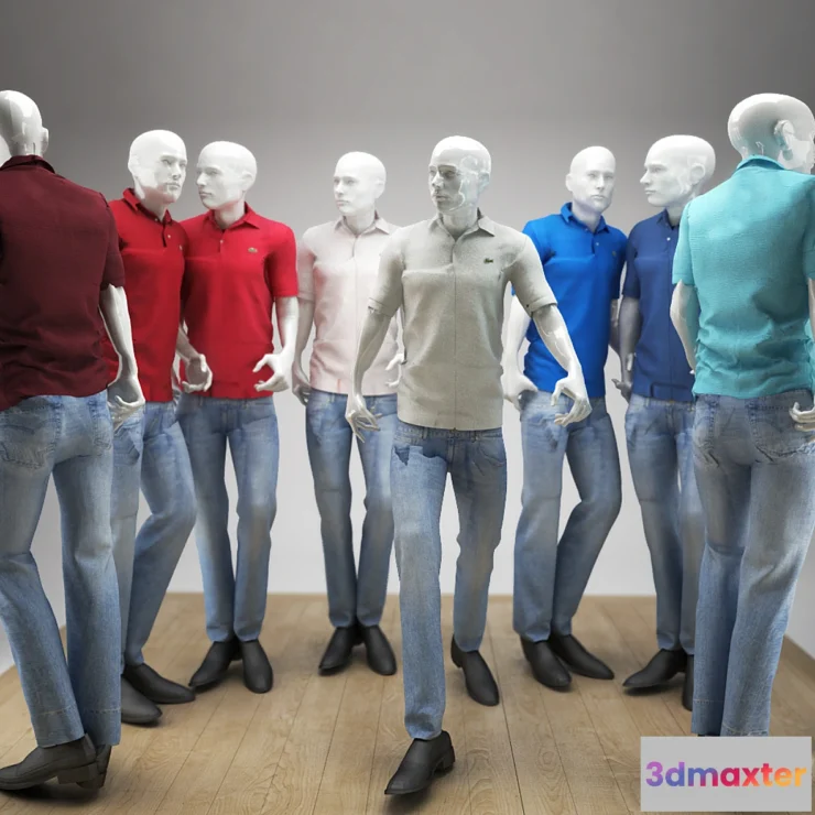 809960 - Mannequins man LACOSTE