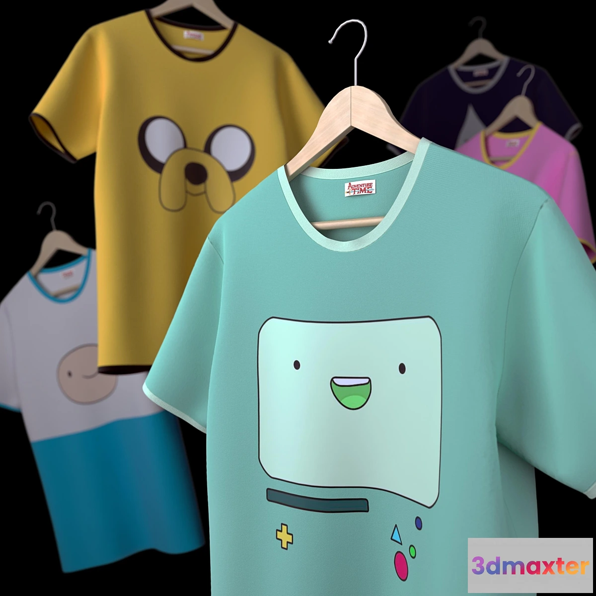 815102 - Collection T-shirts “Adventure Time”