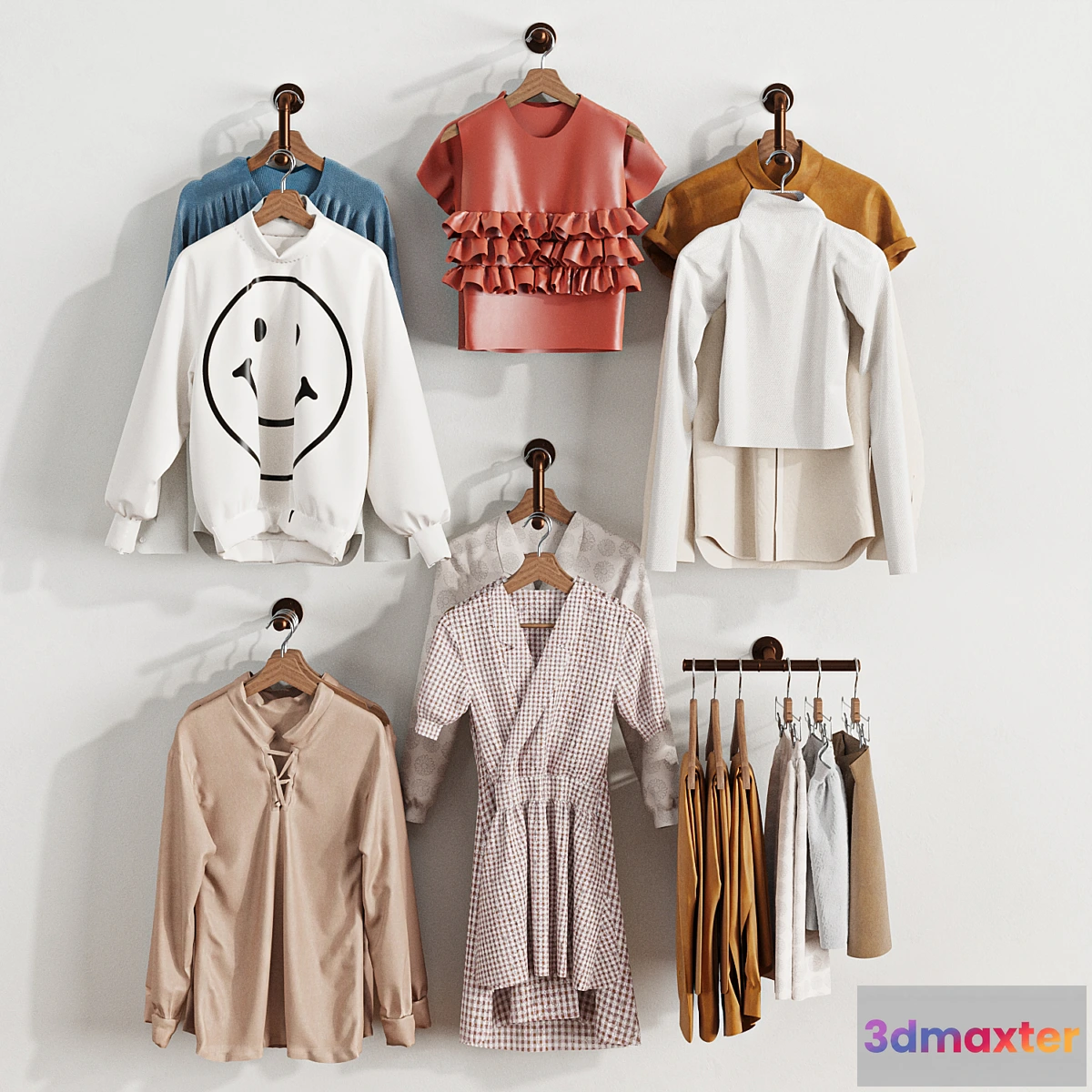 890904 - Clothing store hanger wardrobe loft - No.2