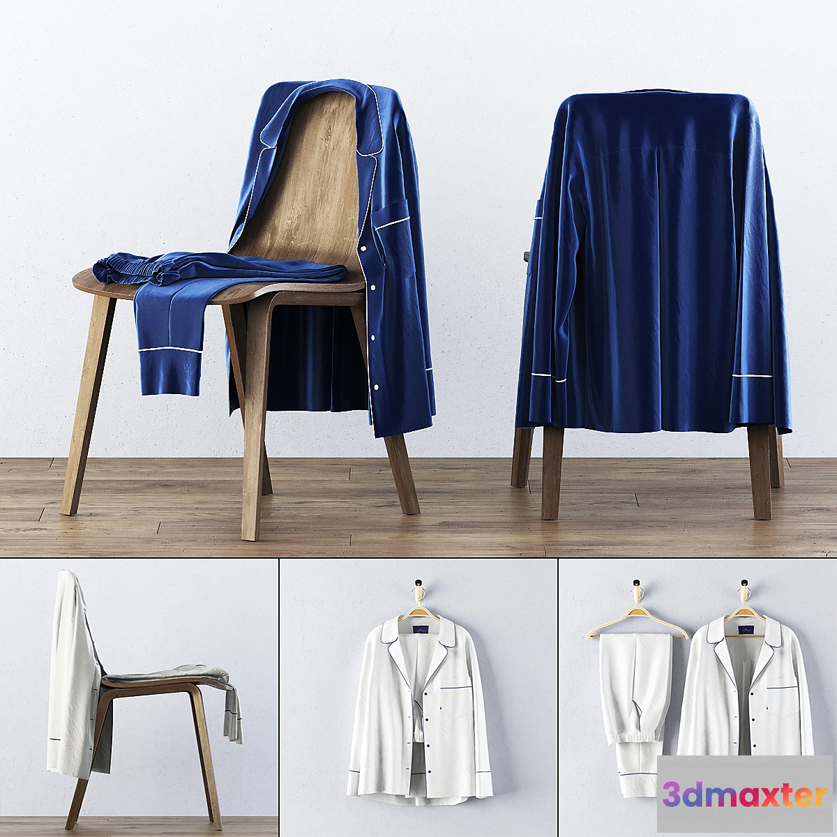 894350 - Silk pajama set - No.2