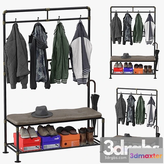 919280 - Clothes Cedric hall tree