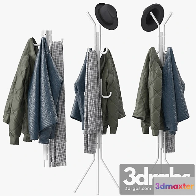 919456 - Clothes Metal tripod stand coat rack