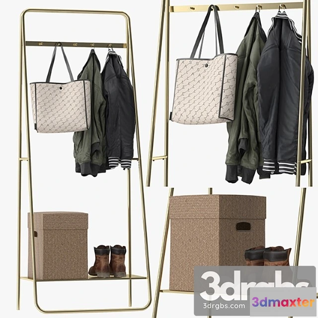 919466 - Clothes Nordal coat rack line