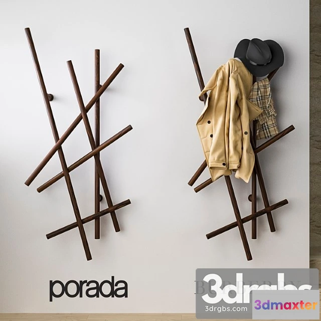 919470 - Clothes Porada & burberry set in the hallway