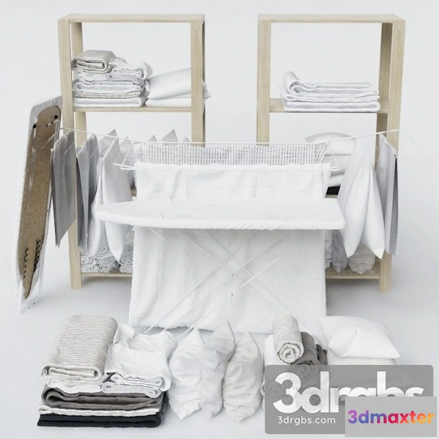 919502 - Clothes Set For Laundry