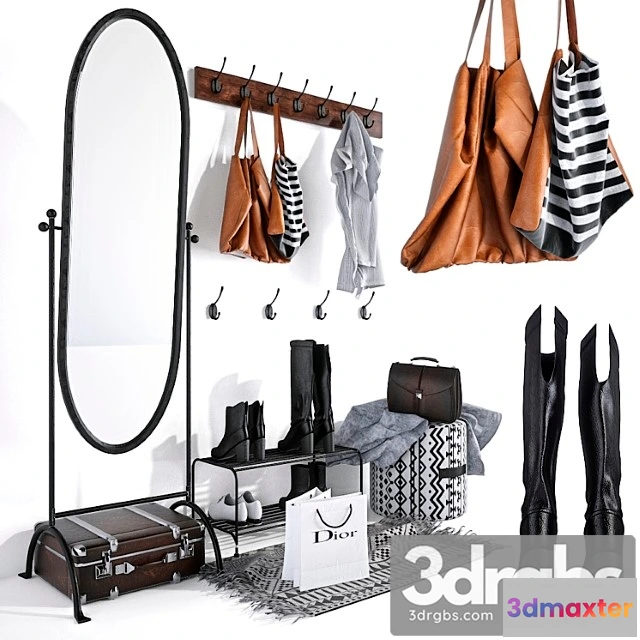 919504 - Clothes Set in the hallway 2