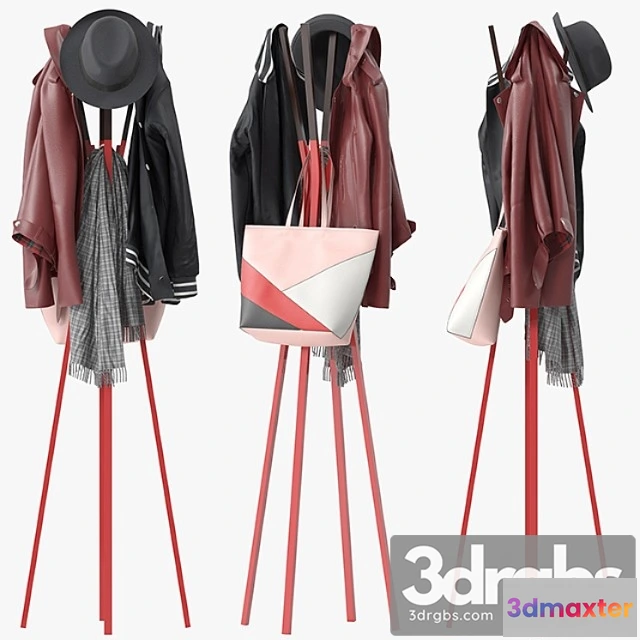 919534 - Clothes Splash coat rack