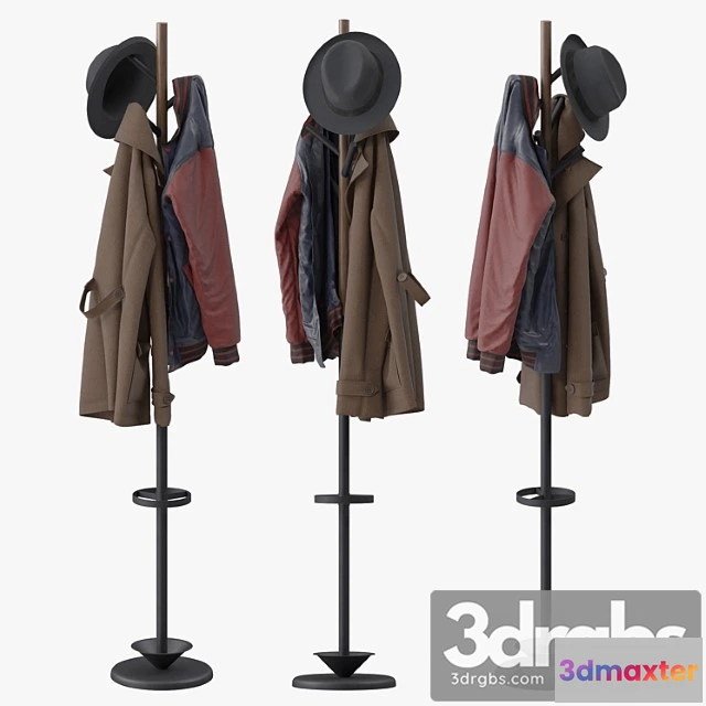 919596 - Coat Rack With Umbrella